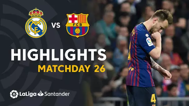 Highlights Real Madrid vs FC Barcelona (0-1)