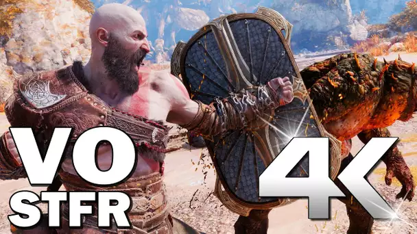 GOD OF WAR RAGNARÖK : COMBATS Gameplay Trailer 4K (VOST-FR)