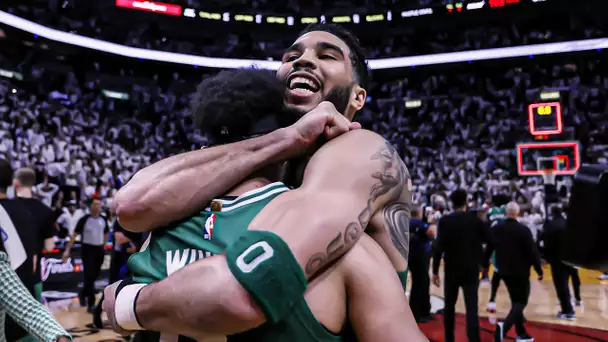 🔥 La fin de match HISTORIQUE entre les Celtics et le Heat au Game 6 !