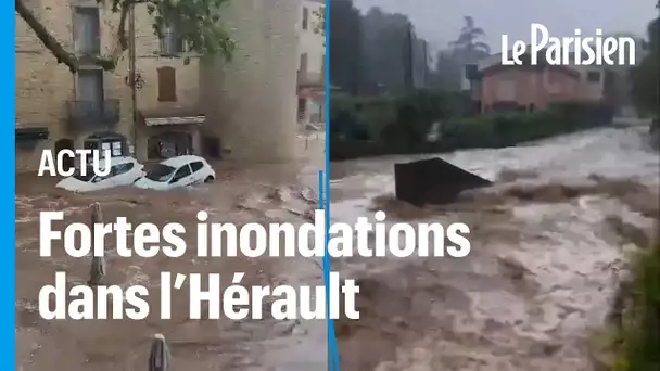 Les images impressionnantes des inondations dans l'Hérault