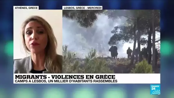 Grèce : violences entre manifestants et forces de l'ordre
