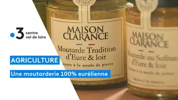 Agriculture : il produit sa moutarde en Eure-et-Loir de A à Z, un produit 100% locale