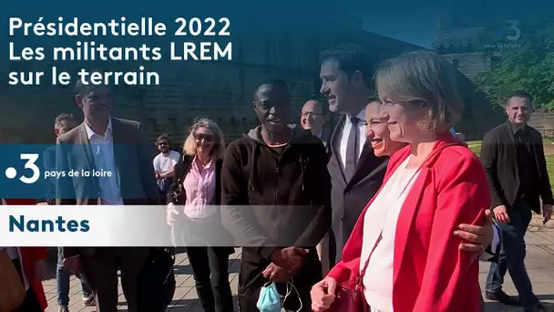Présidentielle 2022 : Les militants LREM sur le terrain