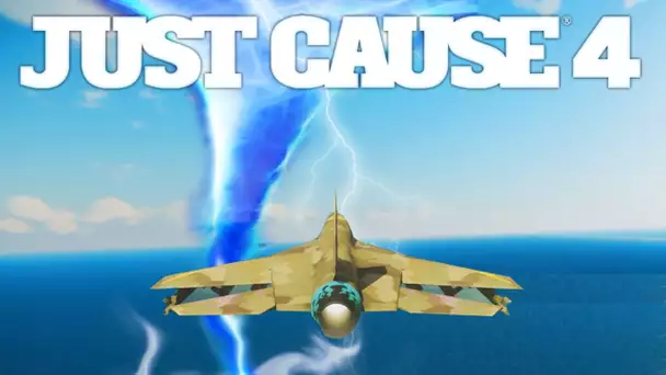 EXPERIENCES DE MALADE !! JUST CAUSE 4, SUPER TORNADE, STUNT & JUMP