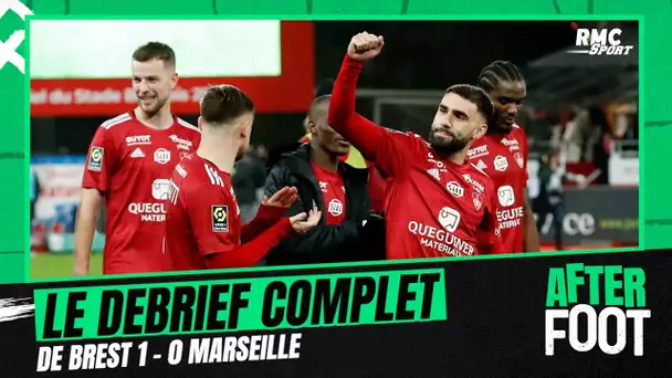 Brest 1-0 Marseille : L'OM muet face aux nouveaux dauphins de L1, le débrief complet de l'After foot