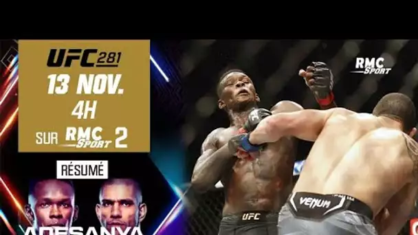 UFC 281 : La démonstration d'Adesanya face à Whittaker pour conserver sa ceinture