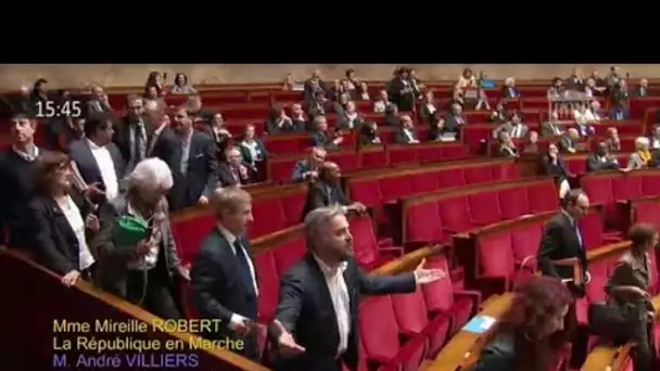 La ministre de la Justice a réussi à faire partir la gauche et la droite de l'Assemblée