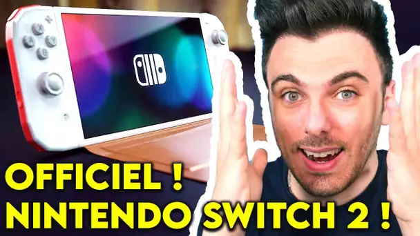 OFFICIEL ! NINTENDO PARLE DE LA NEW CONSOLE NINTENDO SWITCH 2 😱