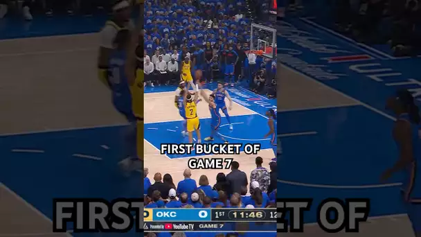 Nembhard gets us started in Game 7 of the 2025 NBA finals