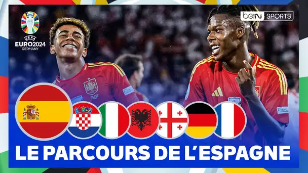 🏆 EURO 2024 : Le parcours PARFAIT de l'ESPAGNE jusqu'à la FINALE !
