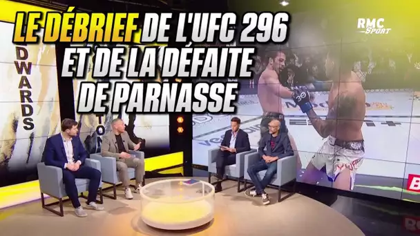 Le débrief RMC Sport de l'UFC 296 et de la défaite de Parnasse au KSW 89