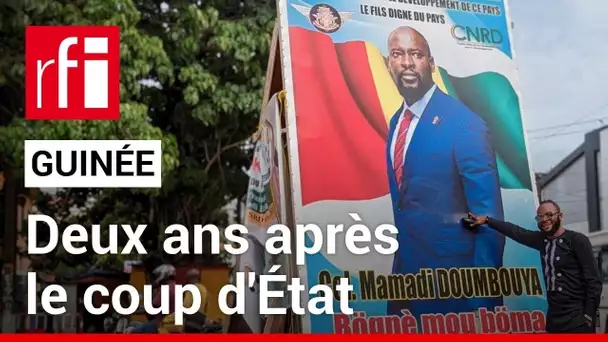 Guinée: deux ans après le coup d’État, des soutiens au président de transition s’affichent à Conakry