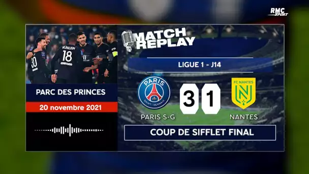 PSG 3-1 Nantes : Le premier but de Messi en L1 avec les commentaires RMC