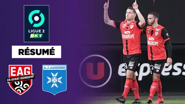 ⚽️ Résumé - Ligue 2 BKT : Guingamp repart de l'avant