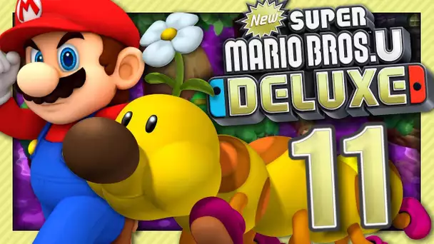 NEW SUPER MARIO BROS U DELUXE EPISODE 11 NINTENDO SWITCH CO-OP | MARIO ET WIGGLER !