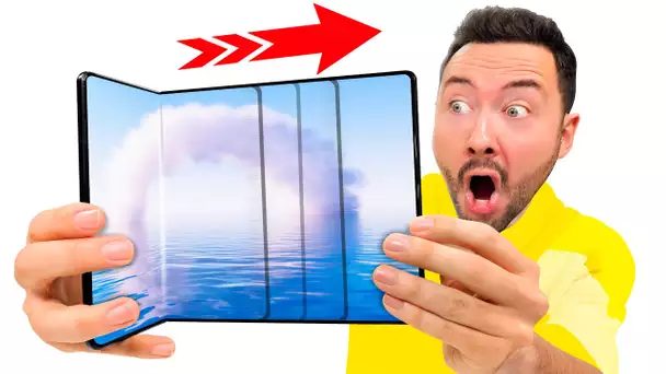 Le 1er Smartphone pliable et enroulable Samsung ?!