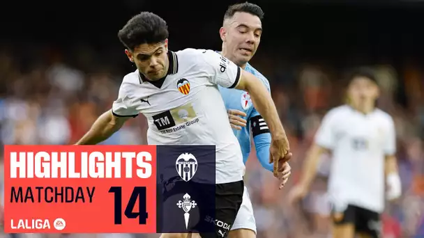 VALENCIA CF -RC CELTA 0-0| RESUMEN | Empate sin goles en Mestalla