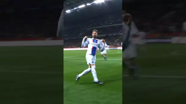 Goal from Sergio Ramos ⚽️👏🏻 #OGCNPSG
