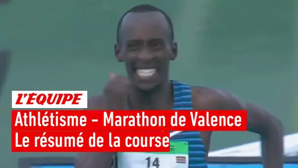 le final de la course messieurs - Athlétisme - Marathon de Valence