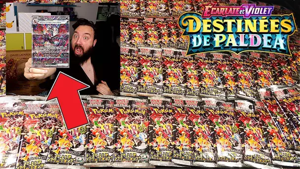 100% IMPOSSIBLE OUVERTURE 100 BOOSTERS SHINY POKEMON DESTINÉES DE PALDEA