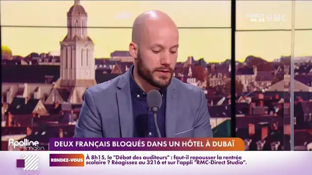 Cédric, auditeur RMC, n'a pas pu rentrer pour Noël