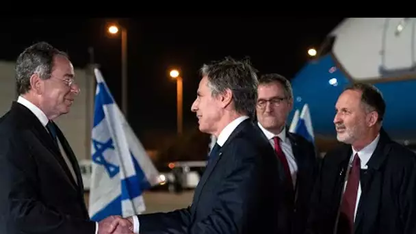 Antony Blinken entame sa visite au Proche-Orient par une rencontre “historique” en Israël