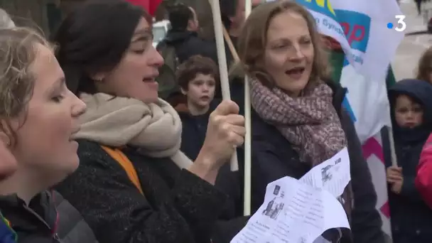 Manifestation contre la réforme des retraites, samedi 14 décembre à Limoges