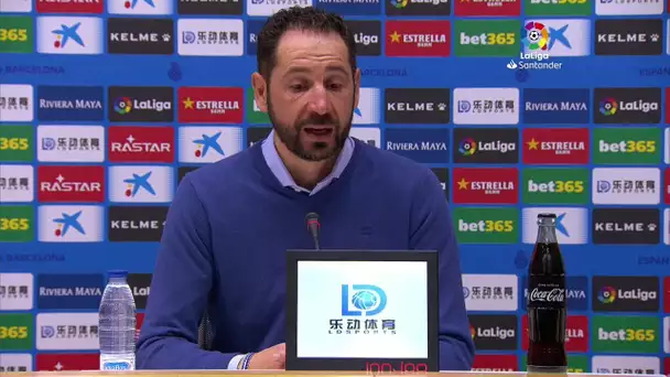 Rueda de prensa RCD Espanyol de Barcelona vs Real Betis