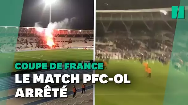 Coupe de France: Paris FC-OL définitivement arrêté après des incidents