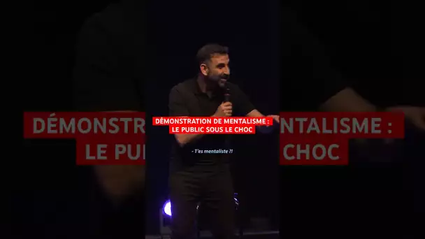 Démonstration de mentalisme : le public sous le choc ! 😱 #standup #humour #pourtoi