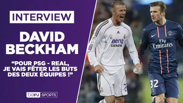 LDC - David Beckham : "Je vais fêter les buts du PSG ET du Real"