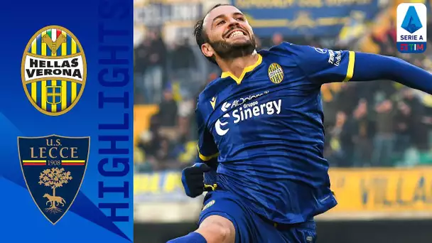 Hellas Verona 3-0 Lecce | Verona on Target with 3-Goal Win Against Lecce! | Serie A TIM