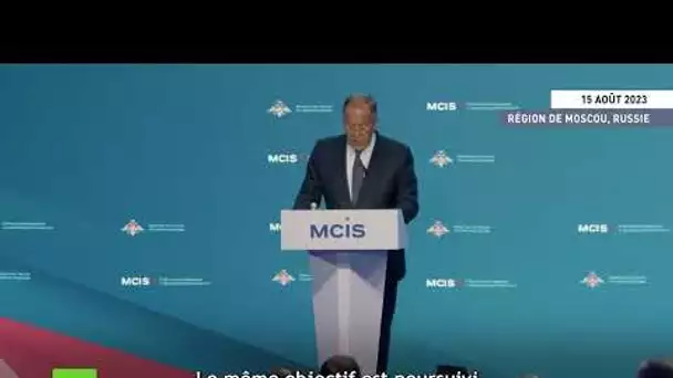 Lavrov dénonce « la stratégie de réanimation d’un ordre mondial unipolaire »