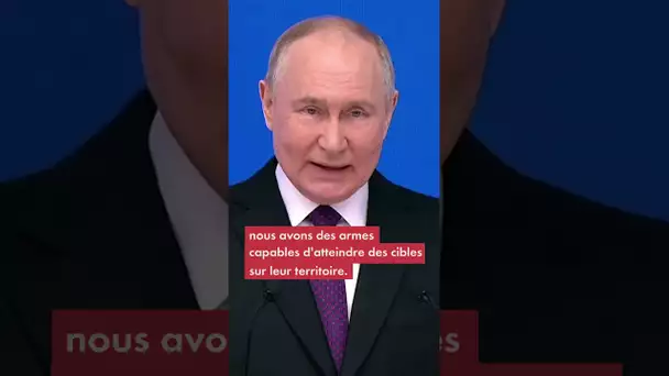 Ce qu'il faut retenir du discours de Vladimir Poutine.