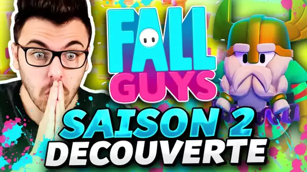 FALL GUYS : Découverte SAISON 2 ! TOP 1 direct ?! (+ Pass de Saison)