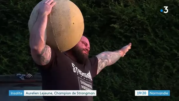 Un Normand sacré homme le plus fort de France !