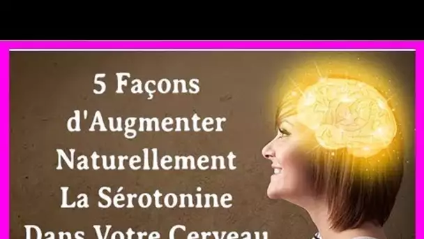 5 façons d’augmenter naturellement la sérotonine dans votre cerveau