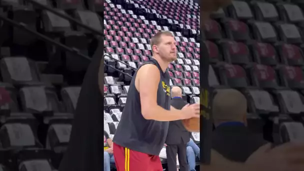 Jokić getting ready for Game 7!