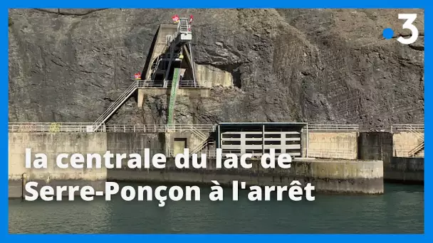 Réforme des retraites : la centrale hydroélectrique du lac de Serre-Ponçon totalement à l'arrêt