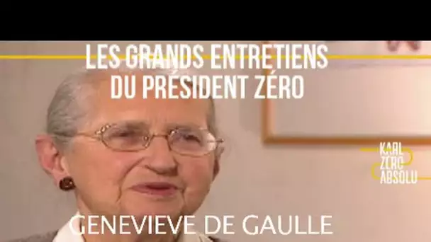 Conversation avec une panthéonisée : Geneviève De Gaulle-Anthonioz