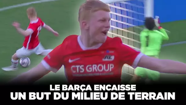 Un but invraisemblable DU MILIEU DE TERRAIN surprend le BARÇA !