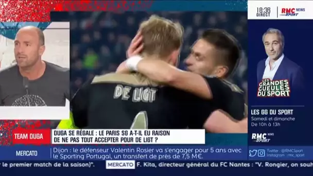 PSG - Le coup de gueule de Duga sur l'attitude de De Ligt