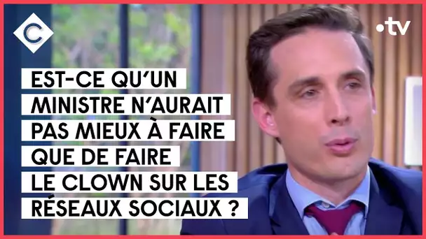 Jean-Baptiste Djebbari, le plus TikTok des ministres - C à Vous - 13/05/2022