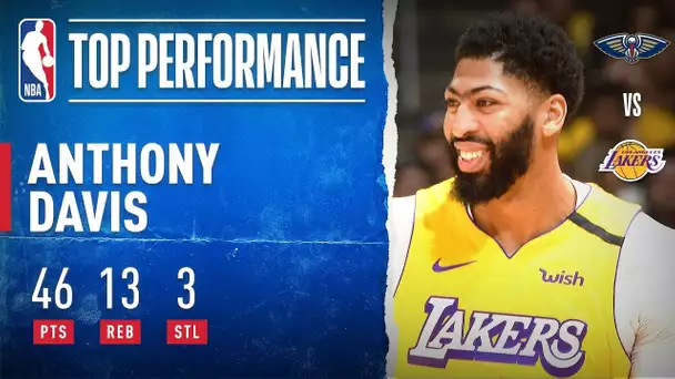AD SHOWS OUT With 46 PTS & 13 REB!