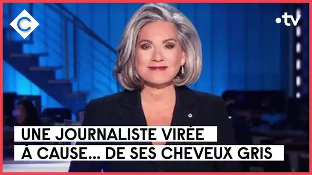 Virée à cause de ses cheveux gris - Infos Express - C à vous - 01/09/2022