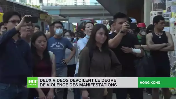 Hong Kong : deux vidéos dévoilent le degré de violence des manifestations