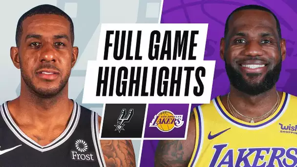 SPURS at LAKERS | FULL GAME HIGHLIGHTS | January 7, 2021