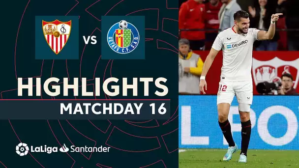 Resumen de Sevilla FC vs Getafe CF (2-1)