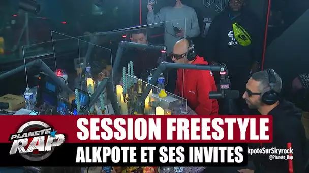 Grosse session freestyle avec Alkpote, Aketo, Tunisiano & Savage Toddy ! #PlanèteRap