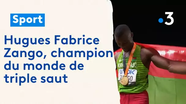 Hugues Fabrice Zango, le triple saut qui vaut de l'or